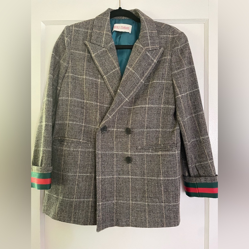 Double Standard double breasted blazer